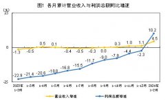 2024年1—2月份全国规模以上工业企业利润增长10.2%